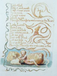 The Little Girl, placa 26 de Canciones de Inocencia, 1789
